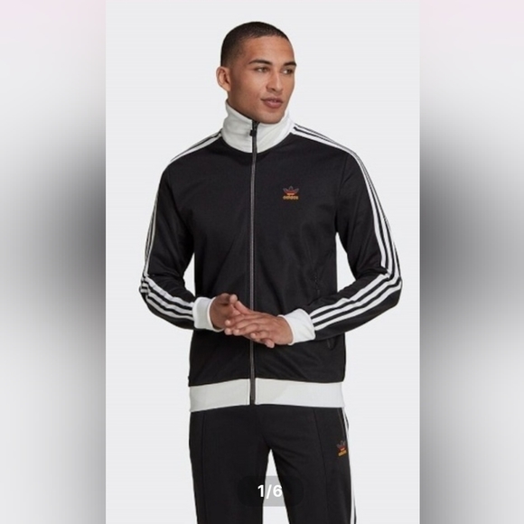 Adidas Originals Beckenbauer FB Nations 3pc Tracksuit (Jacket Pants Tee) Men's - Picture 4 of 15